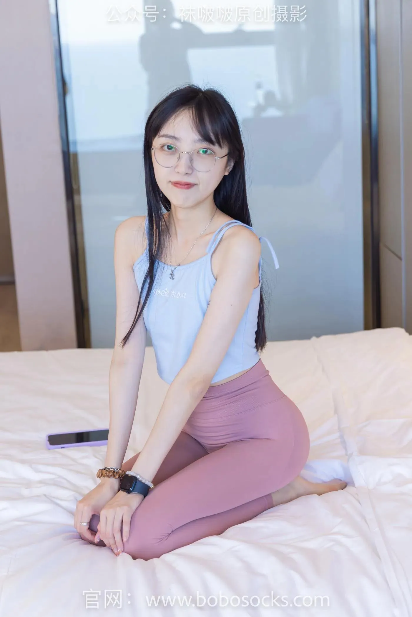 [BoBoSocks袜啵啵]NO.140 稚予-高跟鞋、瑜伽裤裤里丝、肉丝、黑丝 [139P]插图7